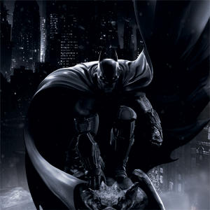 DC Comics Arkham Origins Batman In action pose Xbox 360 (Includes HDD) Skin